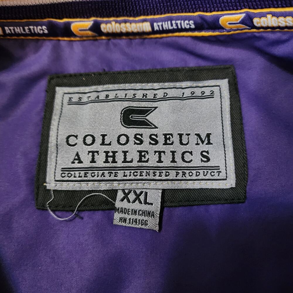 LSU Pullover Windbreaker Colosseum Athletics Mens Size XXL 2543 - Picture 4 of 6